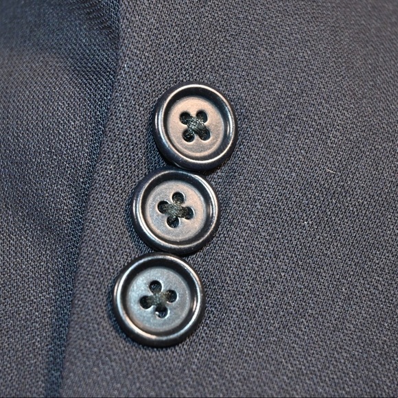 HUGO BOSS Barneys New York Wool Suit Jacket Navy Blue Blazer Men’s Size 42L - Picture 9 of 16